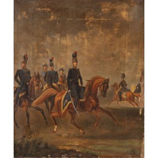 Kavallerist, wohl vom 1. Feldartillerie-Regiment „Prinzregent Luitpold“