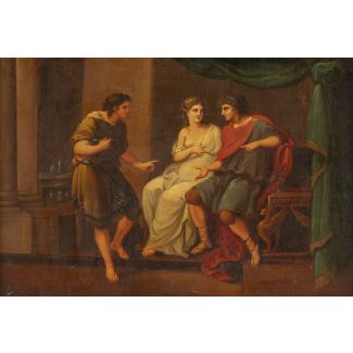 Alexander übergibt seine Geliebte Campaspe dem Maler Apelles