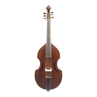 Bass viola da gamba 'giovanni fiorillo'* und gambenbogen 'hellwig'