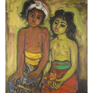 Portrait of Two Girls, 1961