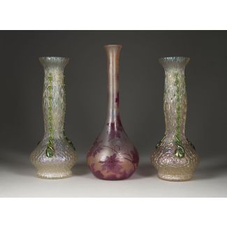 Drei jugendstil-vasen