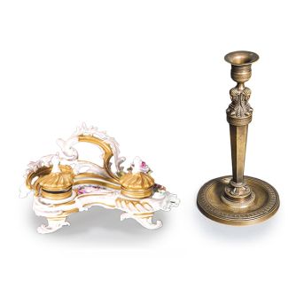Porcelain writing set