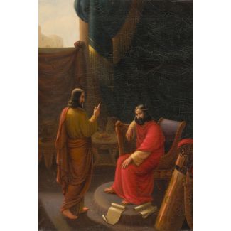 Jesus und pilatus, 1846