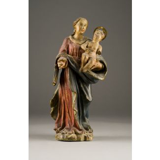 Kleine gottesmutter mit dem christuskind