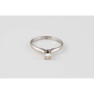 Diamant solitär ring