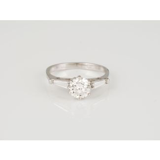 Funkelnder brillant ring