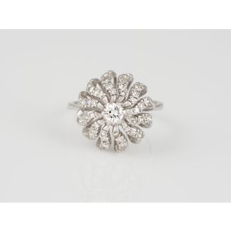 Cluster blumen ring