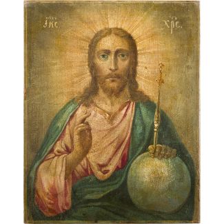 Ikone mit Christus Pantokrator