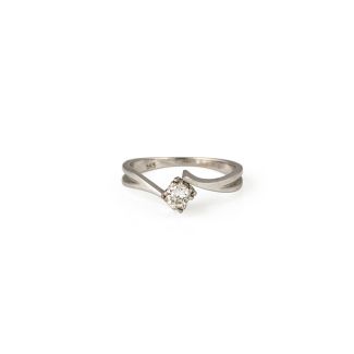 Solitär brillant ring
