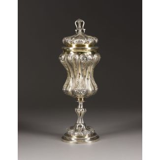 GROSSER VERMEIL-DECKELPOKAL