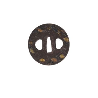 Ein Tsuba der Shoami-Schule