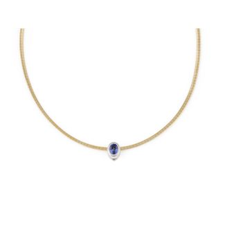 Tanzanite necklace