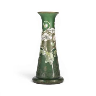 VASE MIT MOHN