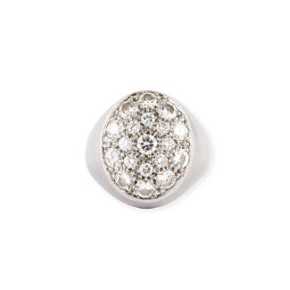 Pavé seal ring