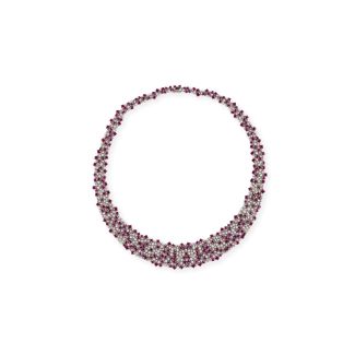 Ruby Brilliant Necklace