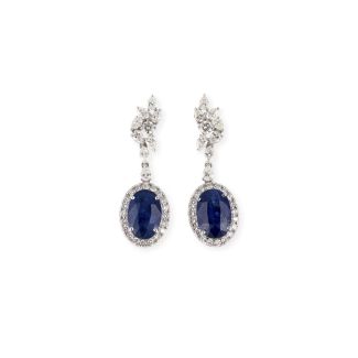 Elegant Sapphire Earrings
