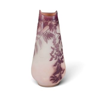 VASE MIT BLAUREHEN-DEKOR