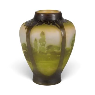 VASE MIT SEELANDSCHAFT