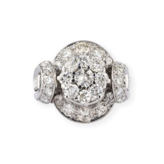 PRACHTVOLLER DIAMANT TANK RING