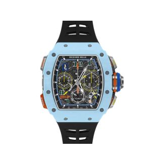 Richard Mille RM65-01 Pastel Blue Quartz Unworn Full Set Chronograph