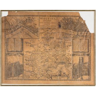 Middlesex beschrieben mit den berühmtesten Städten London und Westminster
