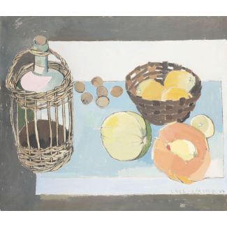 Still Life with Large Demijohn, 1964