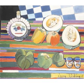 Still Life with Slivovice Bottle, 1968