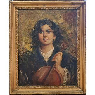 Frau und Cello