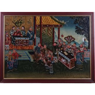 Painting under glass China