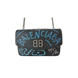 Balenciaga BB Graffiti Wallet-on-Chain