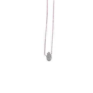 Choker Aristocrazy with Diamonds White Gold 18K