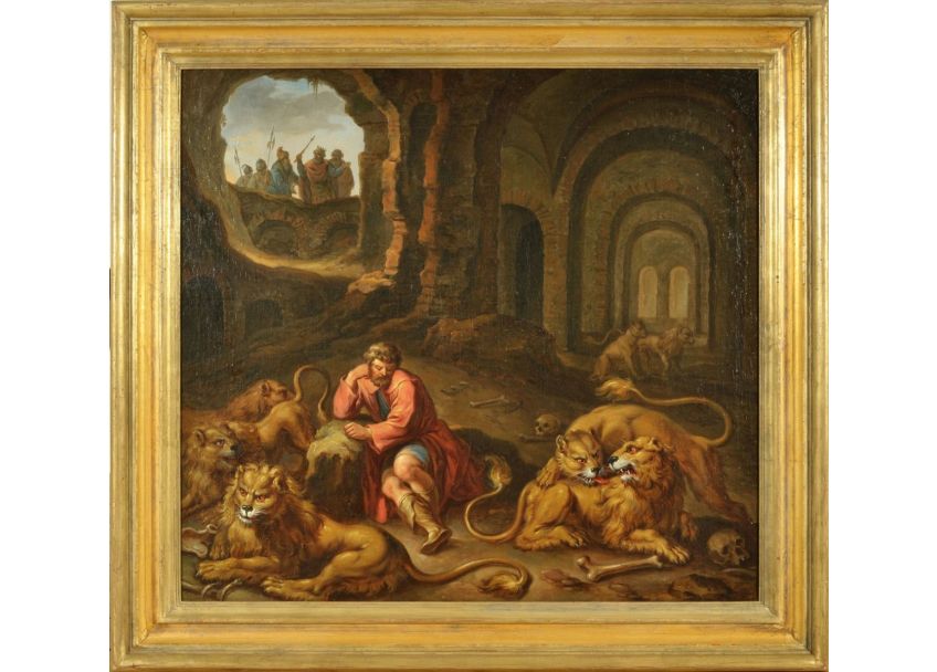 Daniele nella fossa dei leoni