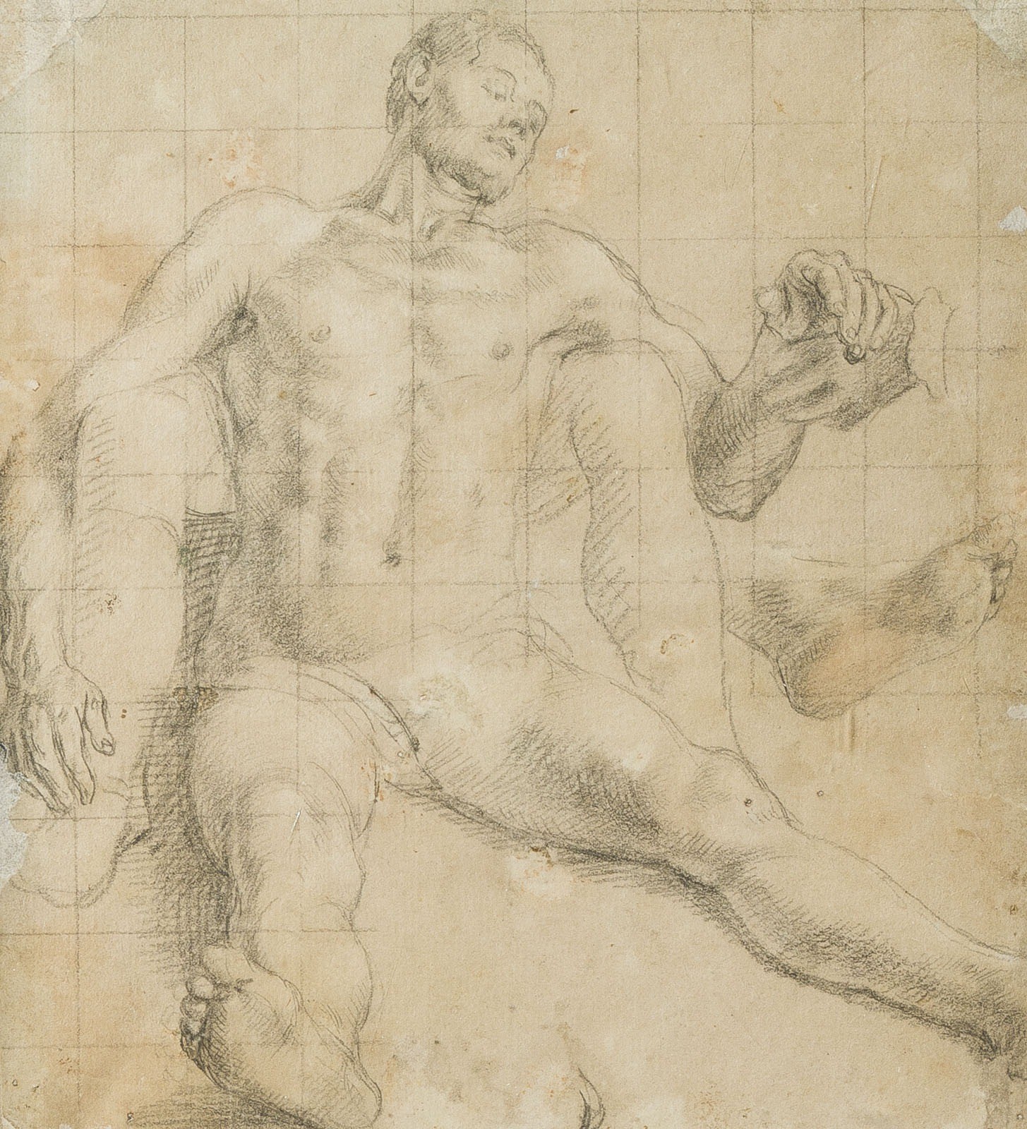 Figurenstudie, Alter Meister